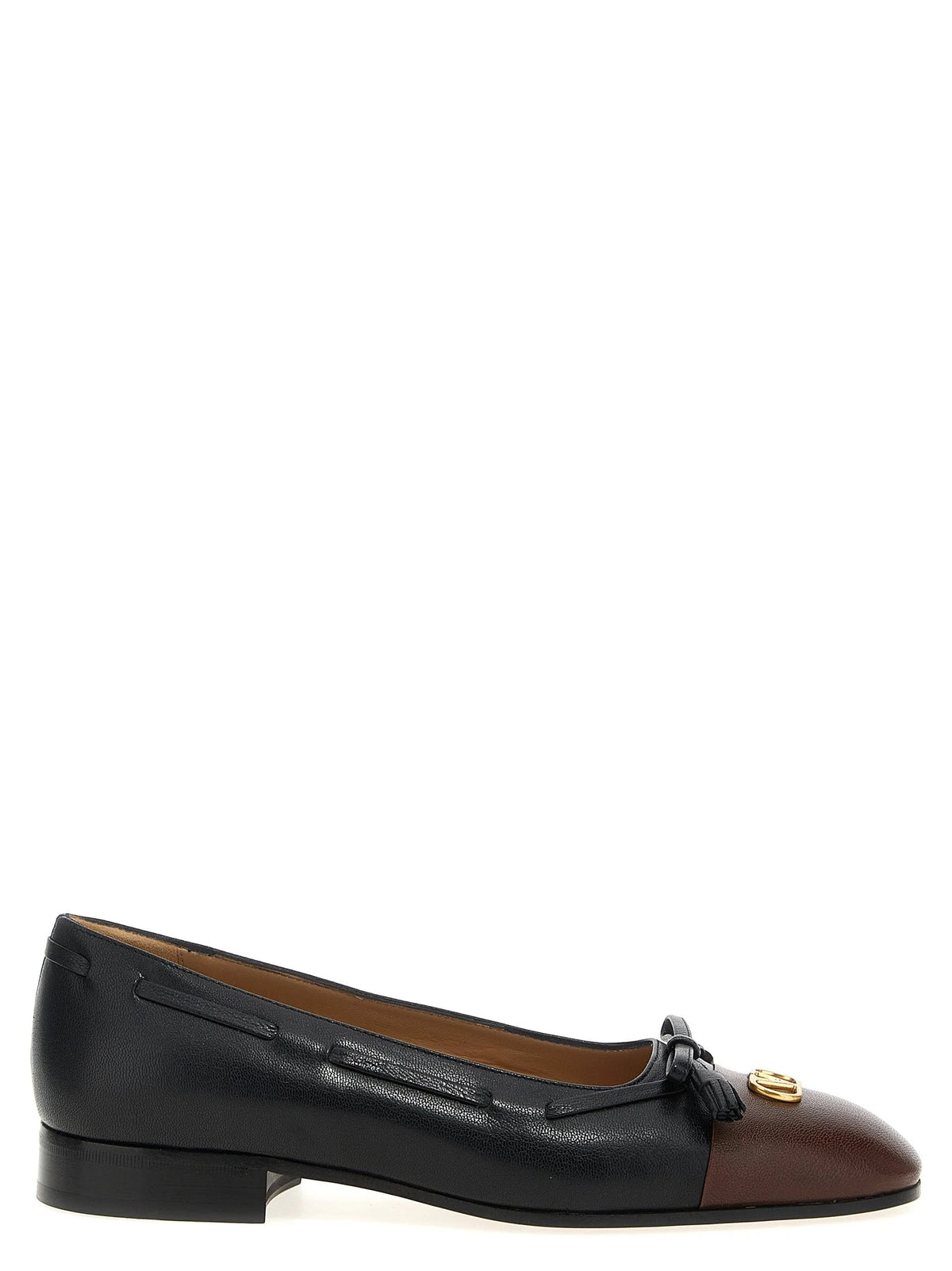 Valentino Garavani Multicolor Calfskin Ballet Flats - EU43/US10