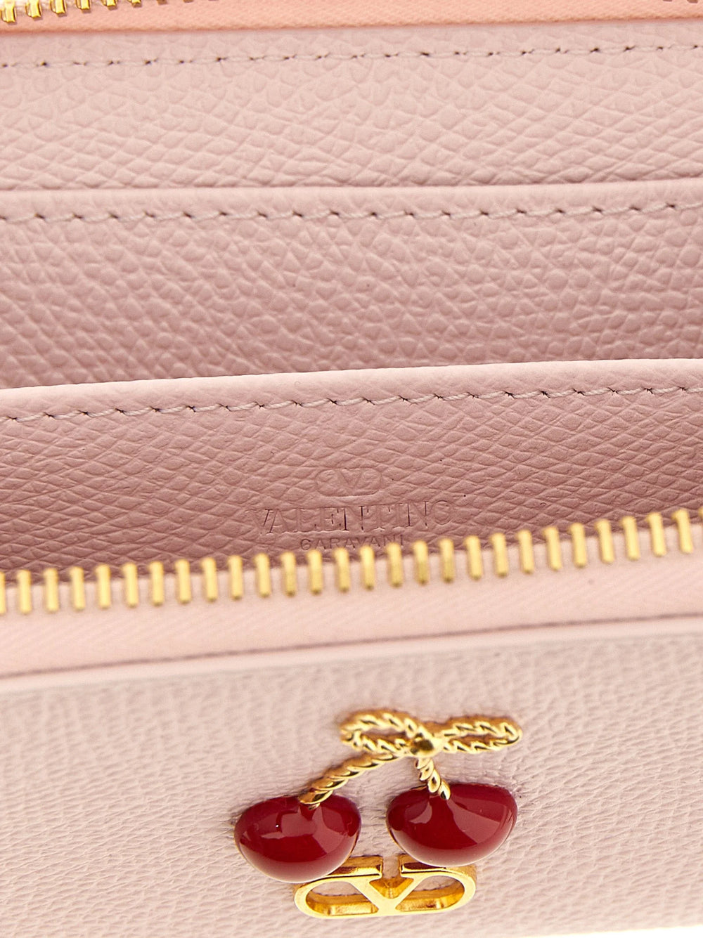 Valentino Garavani Multicolor Calfskin Cardholder