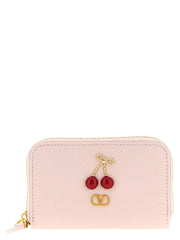 Valentino Garavani Multicolor Calfskin Cardholder