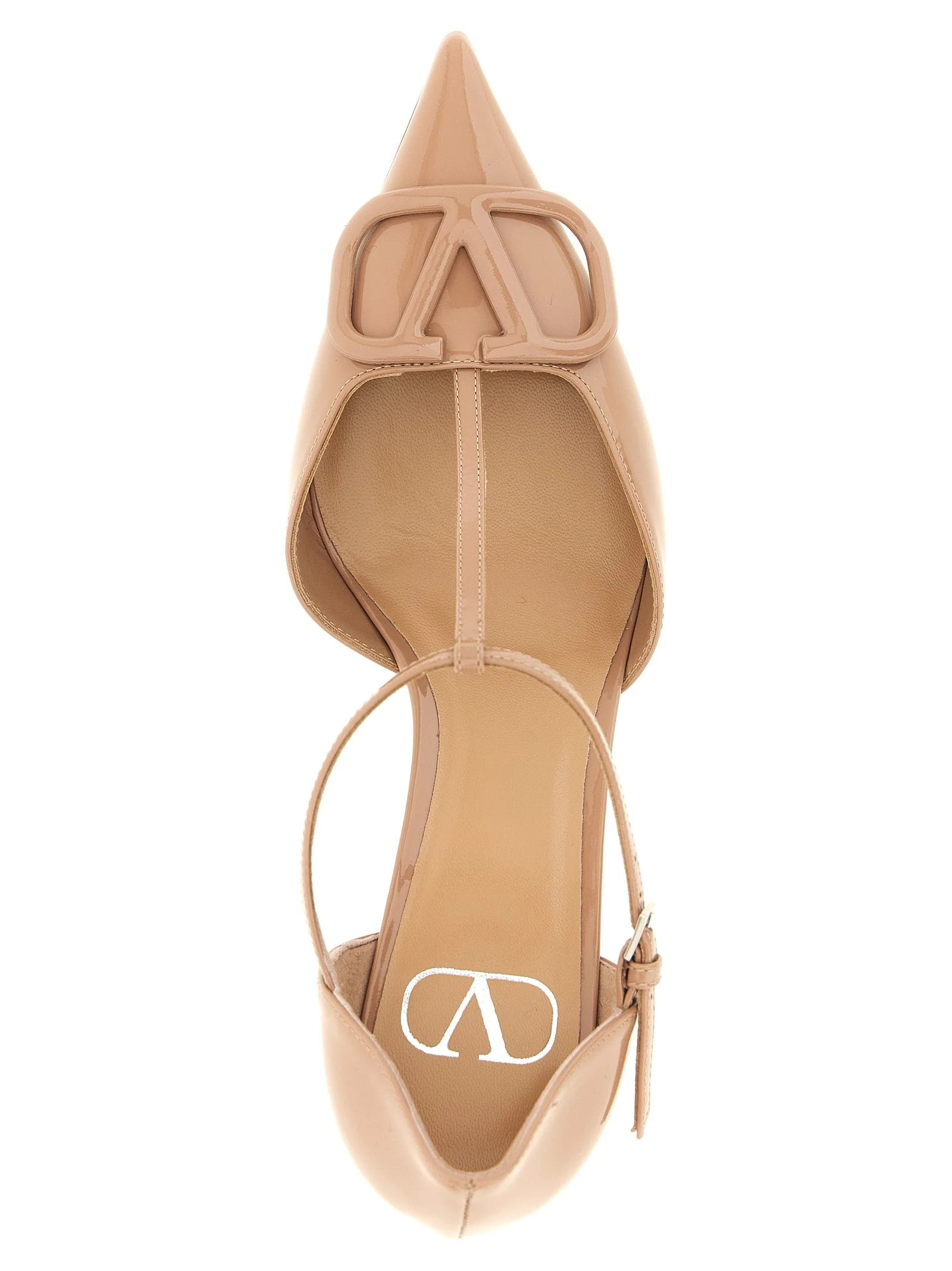 Valentino Garavani Multicolor Calfskin Mid Heel Pumps - EU38/US8