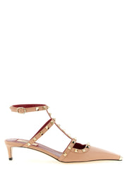 Valentino Garavani Multicolor Calfskin Mid Heel Pumps - EU39/US9