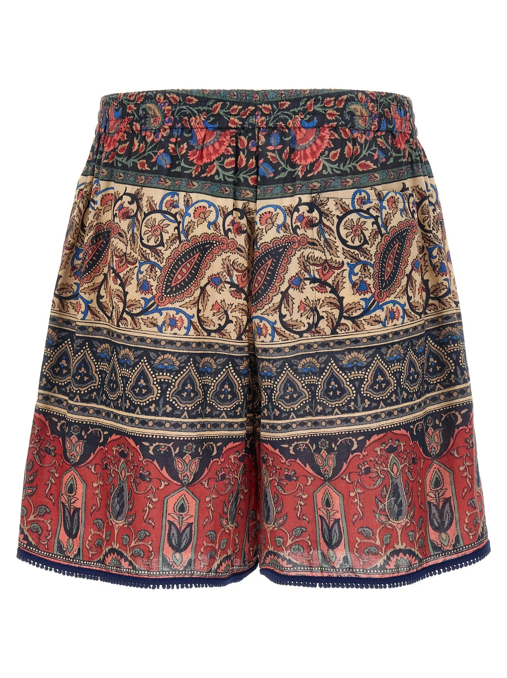 Valentino Garavani Multicolor Cotton Bermuda Shorts - XXL