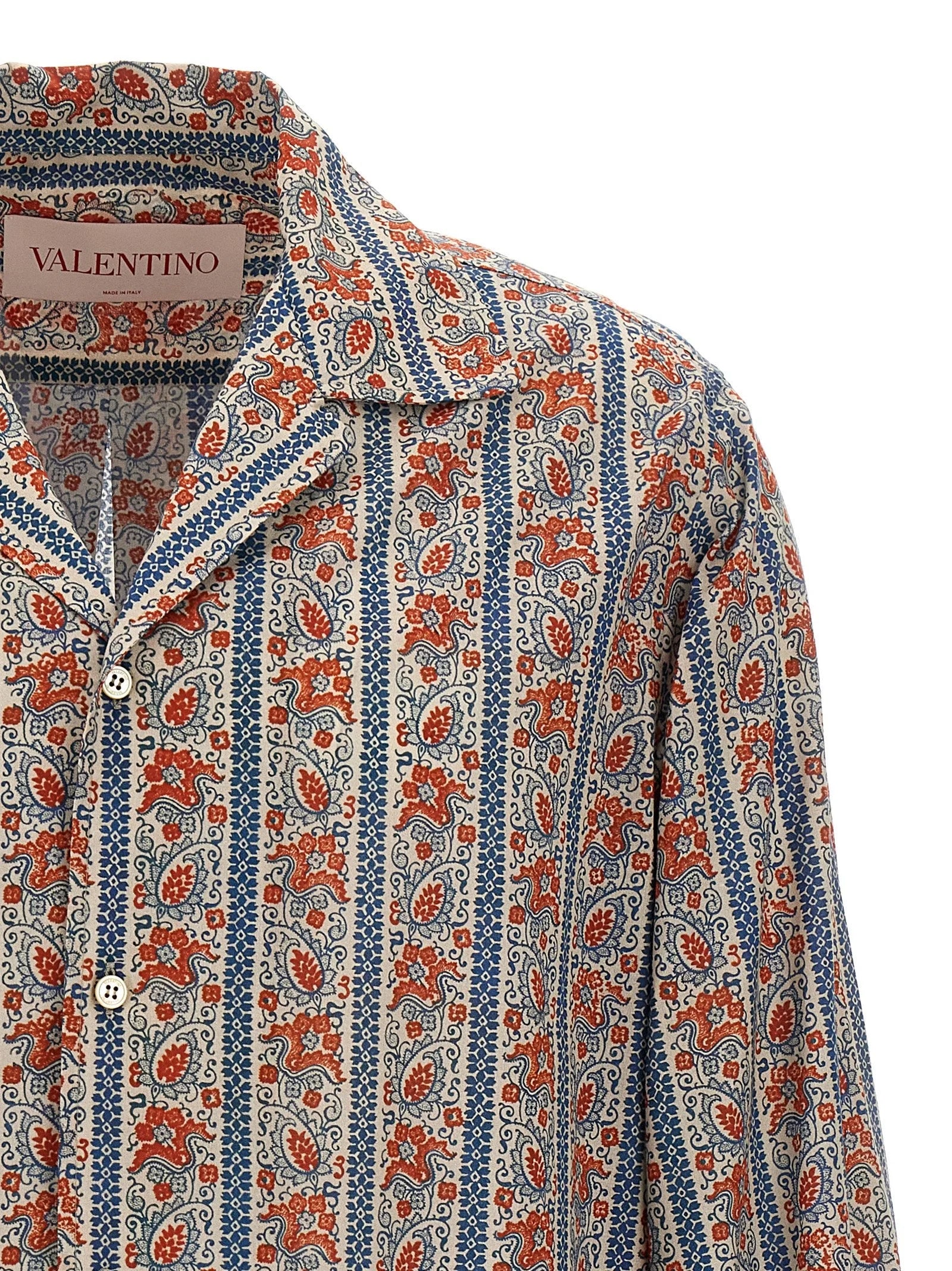 Valentino Garavani Multicolor Cotton Blouse - L