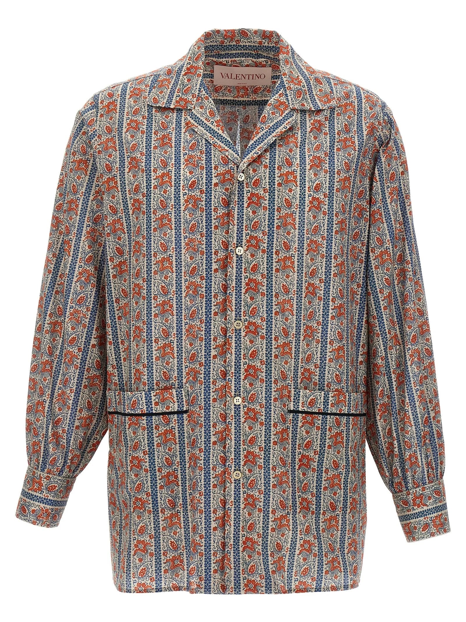 Valentino Garavani Multicolor Cotton Blouse - L