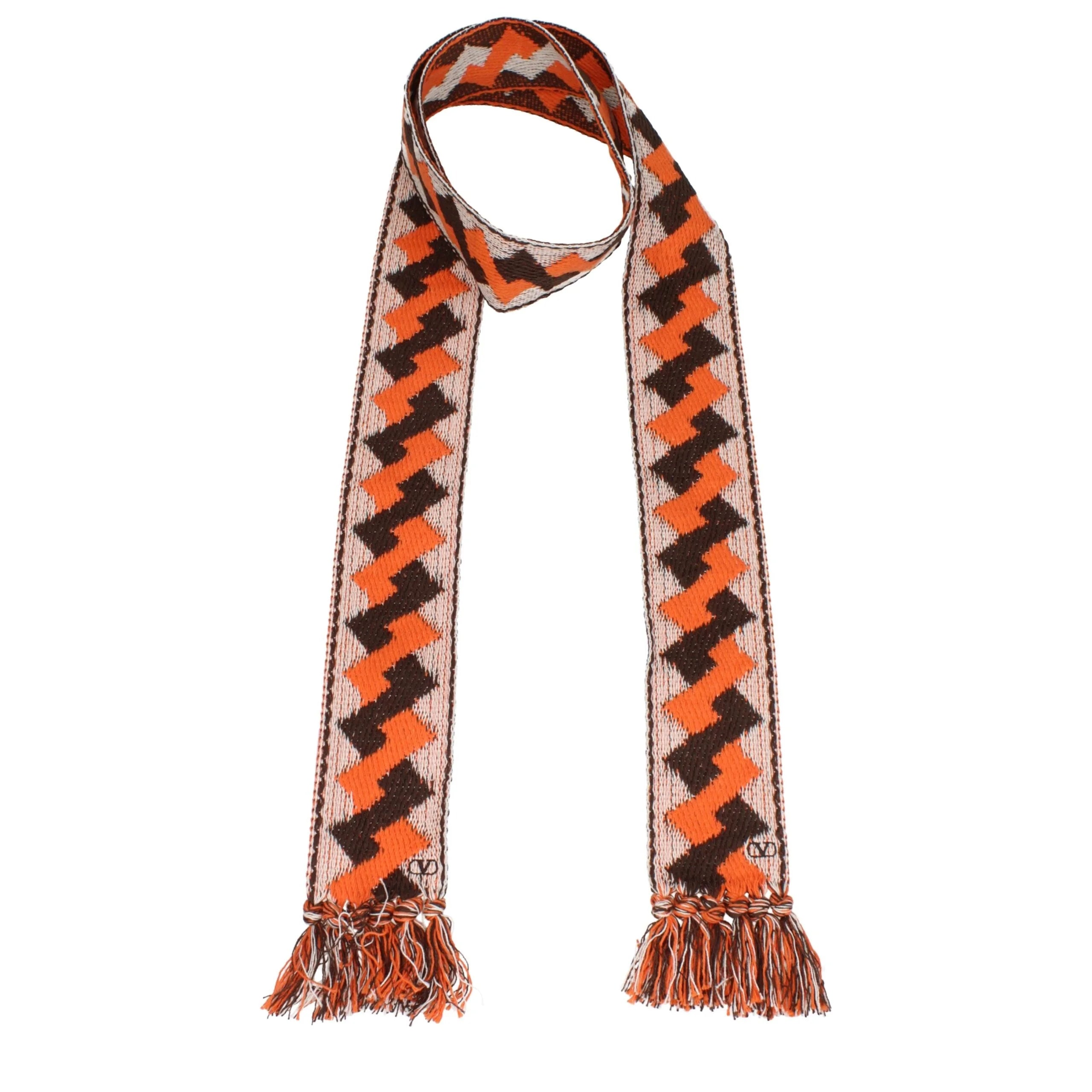 Lenço Valentino Garavani multicolorido em algodão