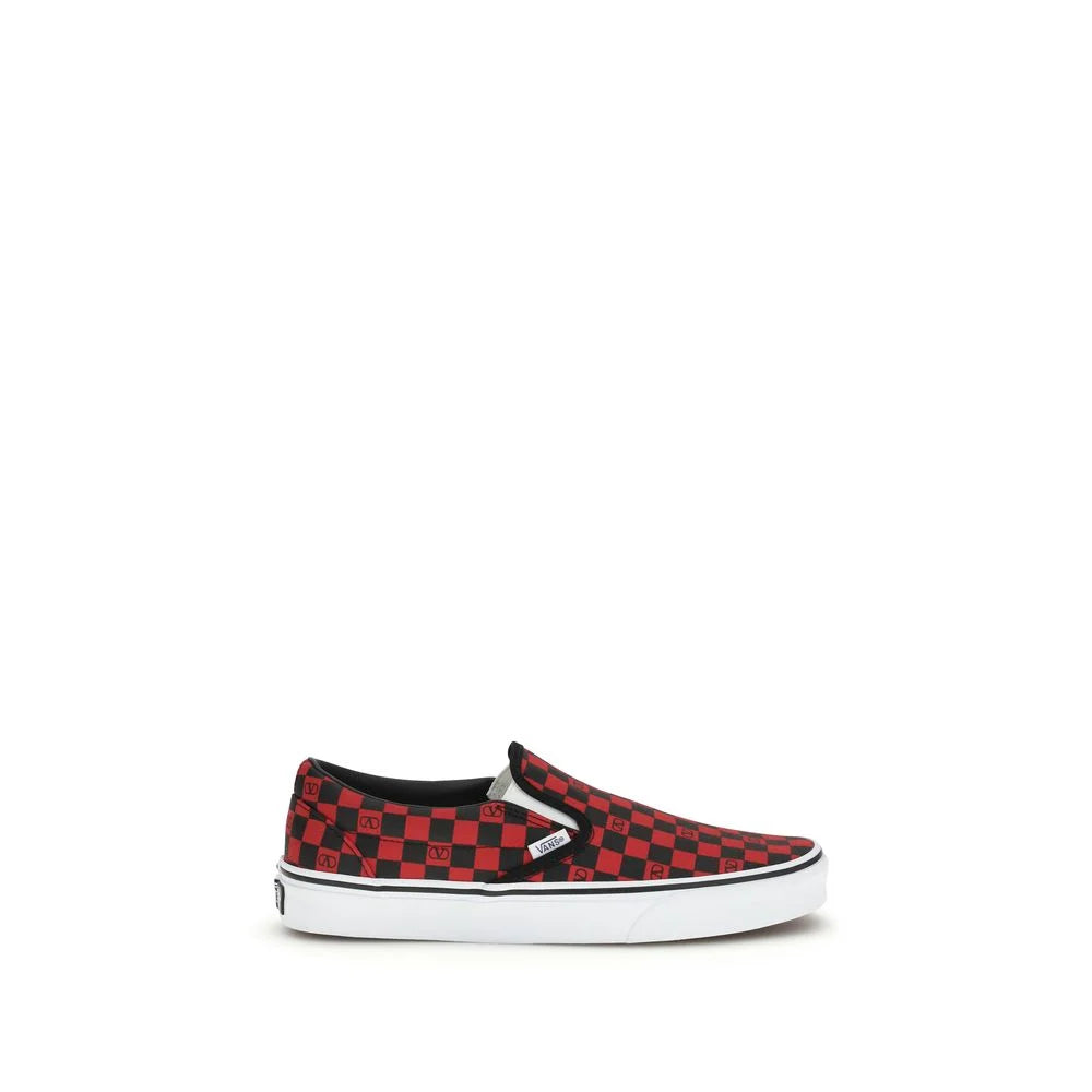 Valentino Garavani Mehrfarbige Sneaker aus Baumwolle mit niedrigem Schaft