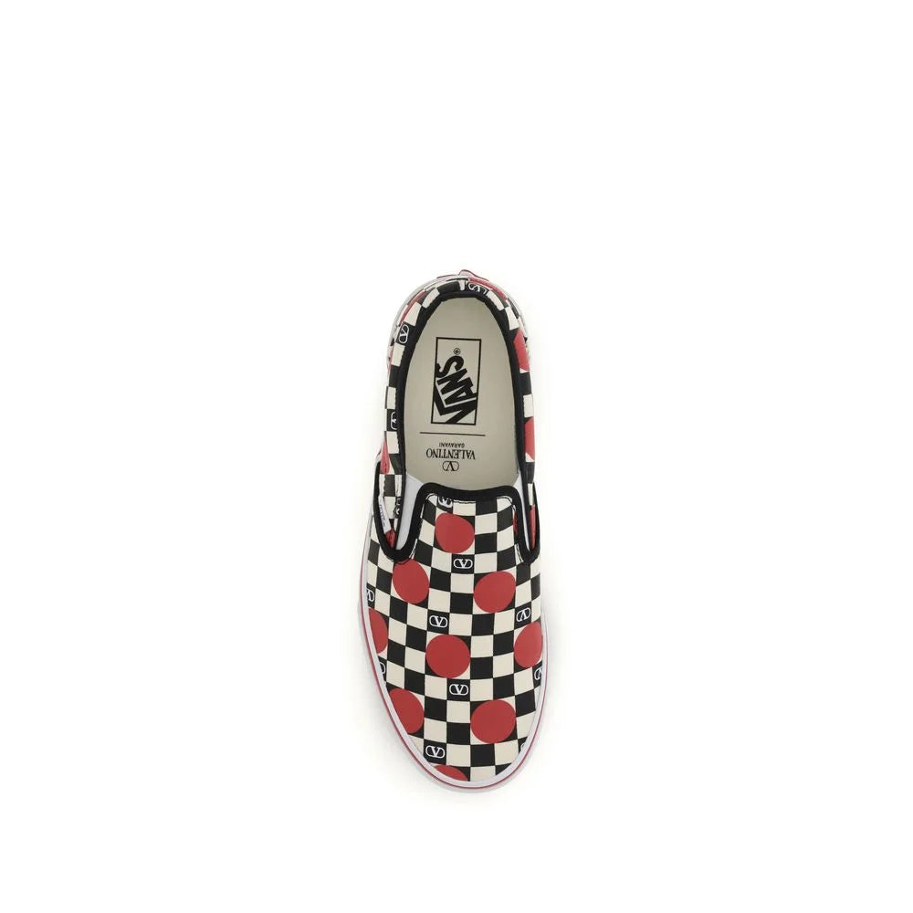 Ténis de algodão Multicolor Valentino Garavani de cano baixo - Ténis