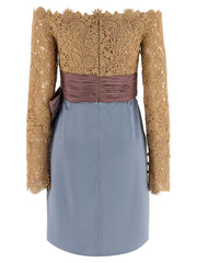 Valentino Garavani Multicolor Cotton Short Dress