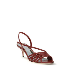 Valentino Garavani Multicolor Goatskin Strap-On Sandals - EU36/US6