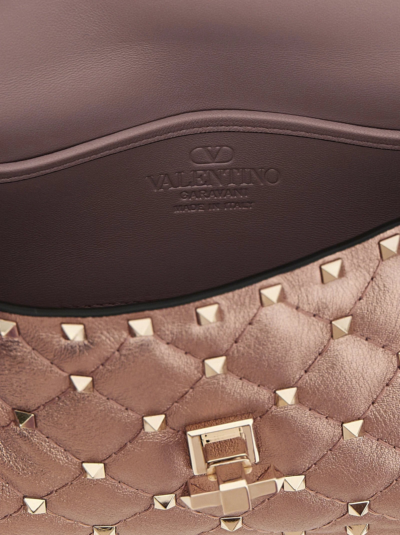 Valentino Garavani Multicolor Lamb Leather Shoulder Bag