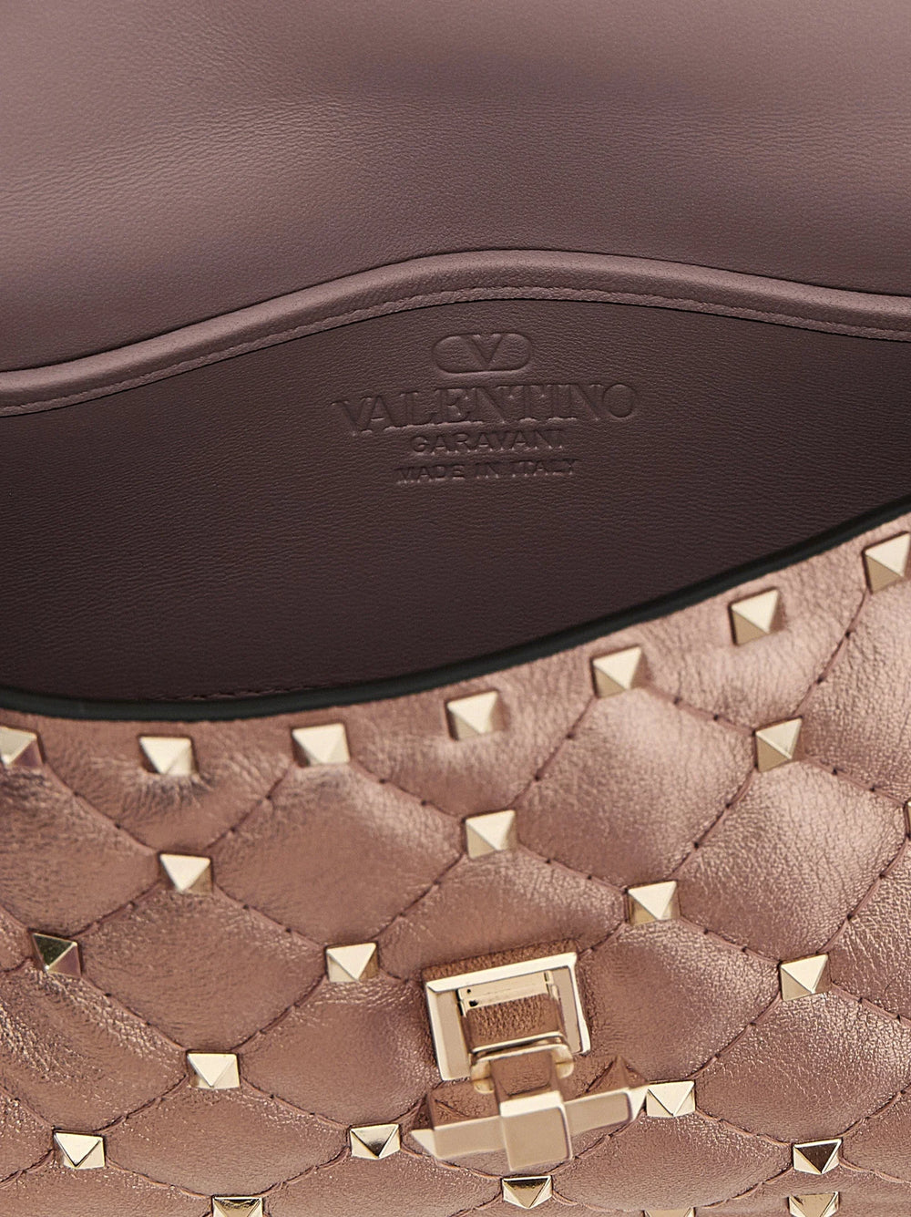 Valentino Garavani Multicolor Lamb Leather Shoulder Bag