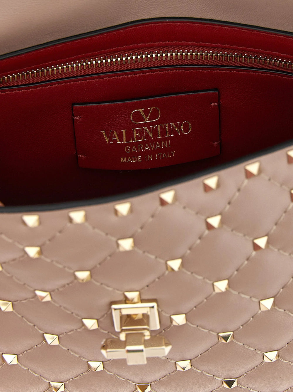 Valentino Garavani Multicolor Lamb Leather Shoulder Bag