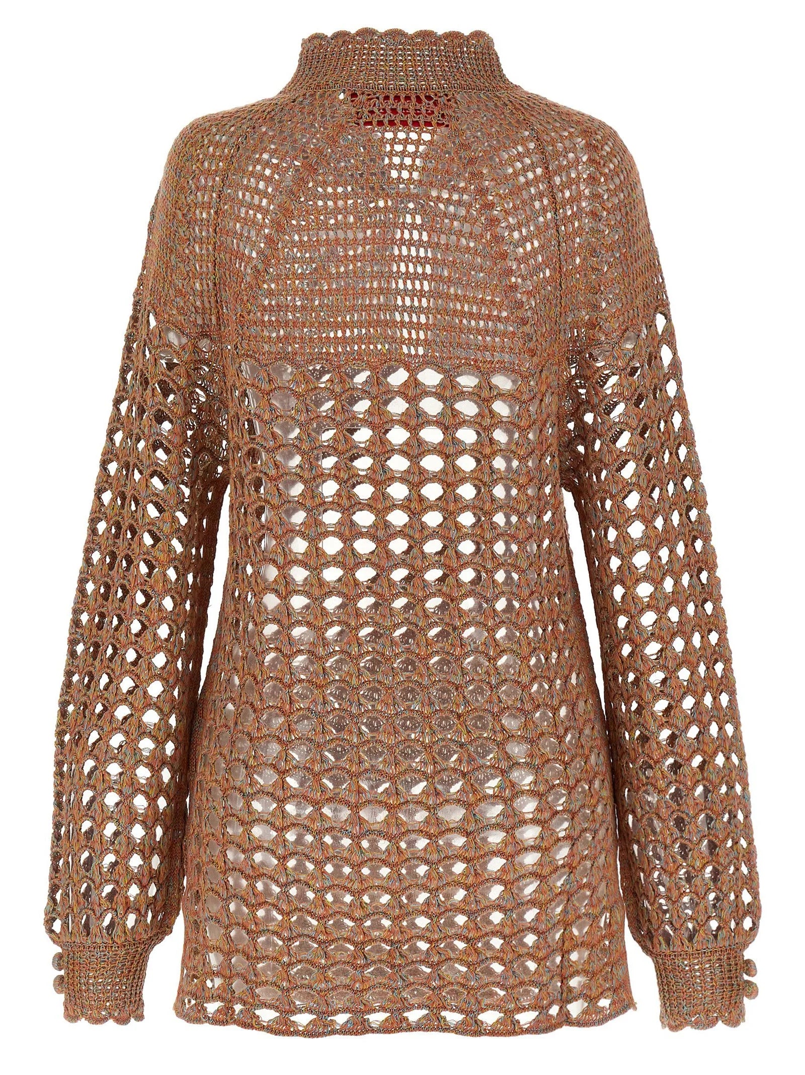 Valentino Garavani Multicolor Linen Cardigan - M
