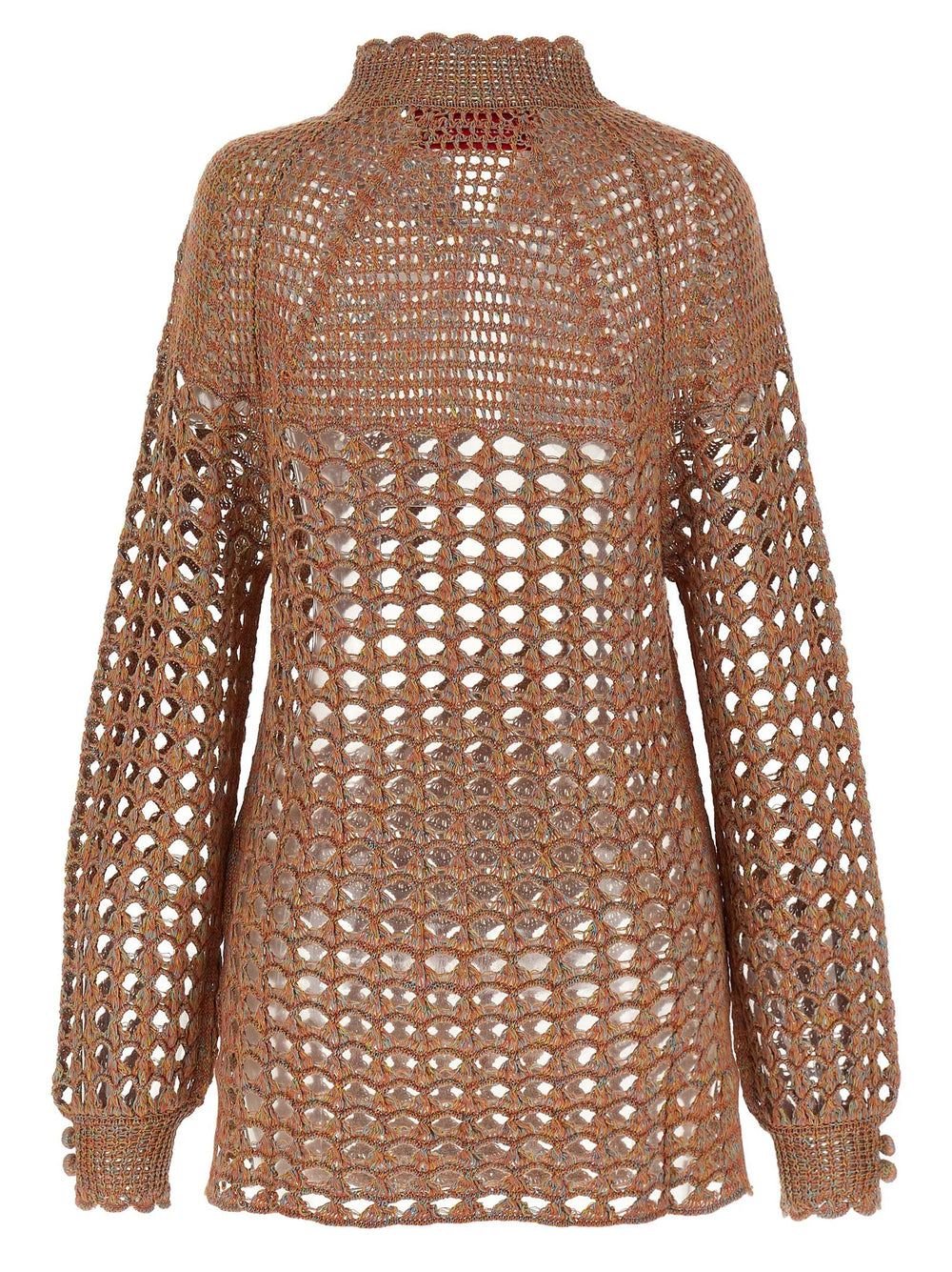 Valentino Garavani Multicolor Linen Cardigan - M