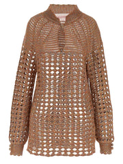 Valentino Garavani Multicolor Linen Cardigan - M