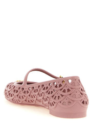 Valentino Garavani Multicolor Polyvinyl Ballet Flats