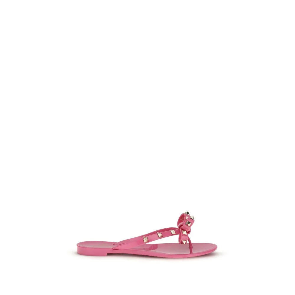 Valentino Garavani Multicolor Pvc Flat Sandals - EU39/US9