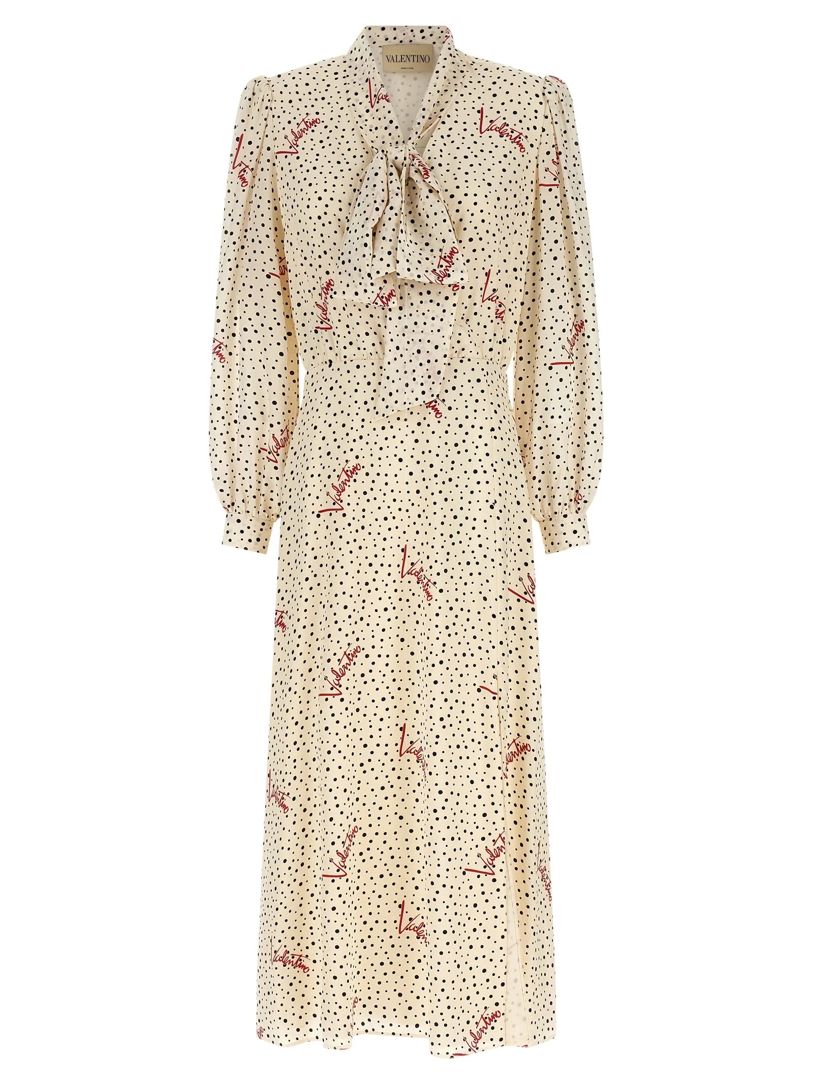 Valentino Garavani Multicolor Silk Midi Dress