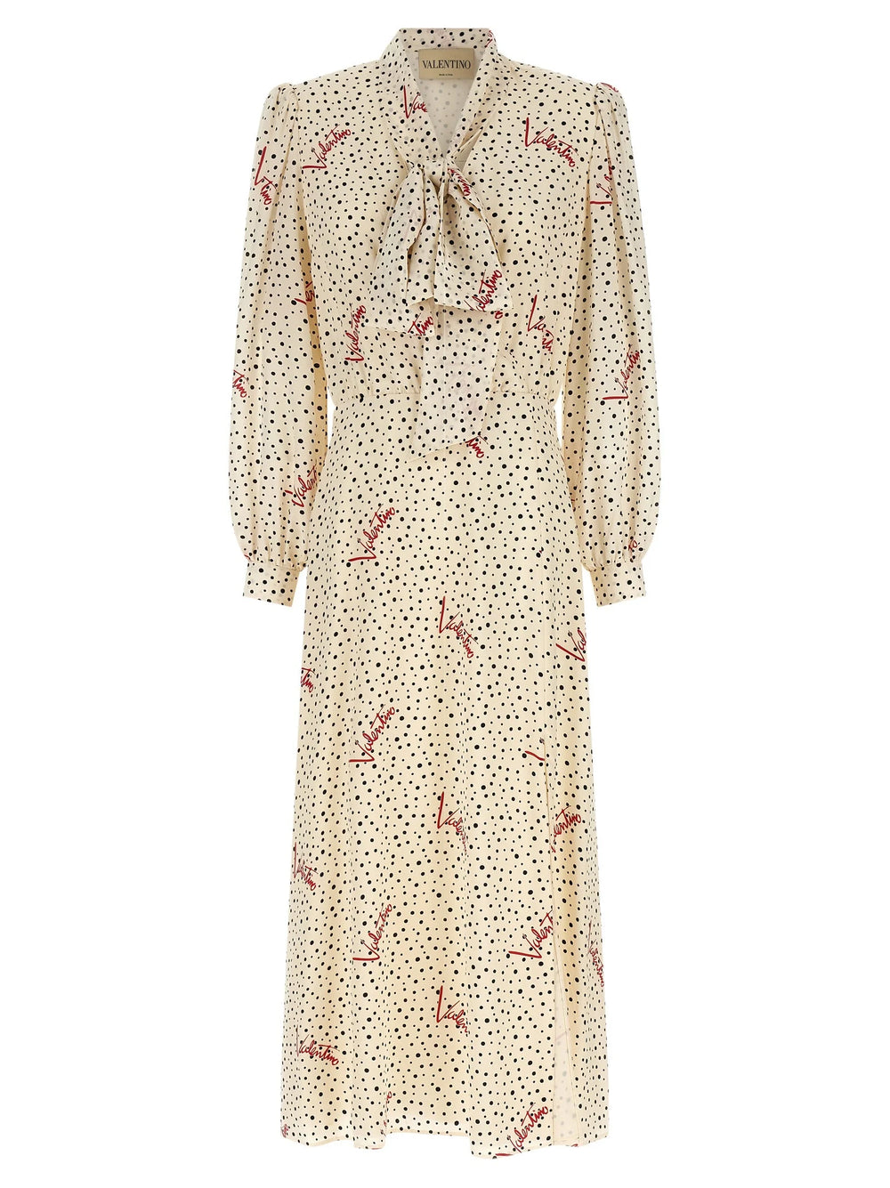 Valentino Garavani Multicolor Silk Midi Dress