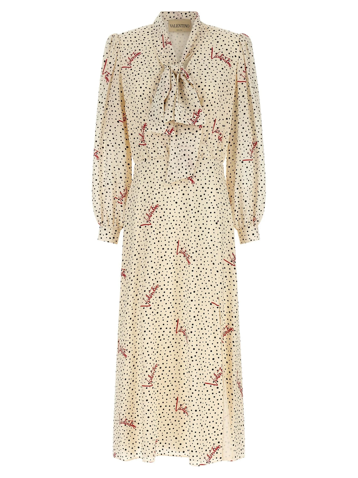 Valentino Garavani Multicolor Silk Midi Dress