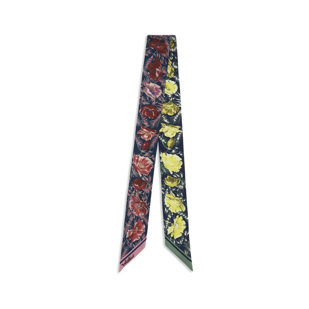 Valentino Garavani Multicolor Silk Scarf
