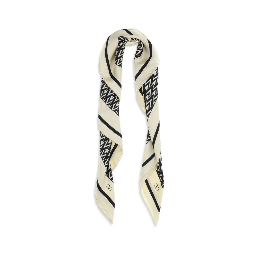 Valentino Garavani Multicolor Silk Scarf