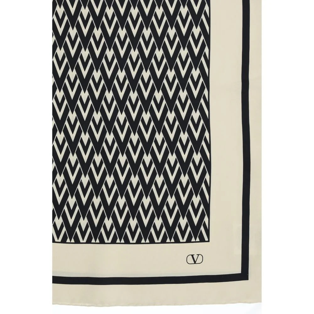 Valentino Garavani Multicolor Silk Scarf - Scarves & Shawls