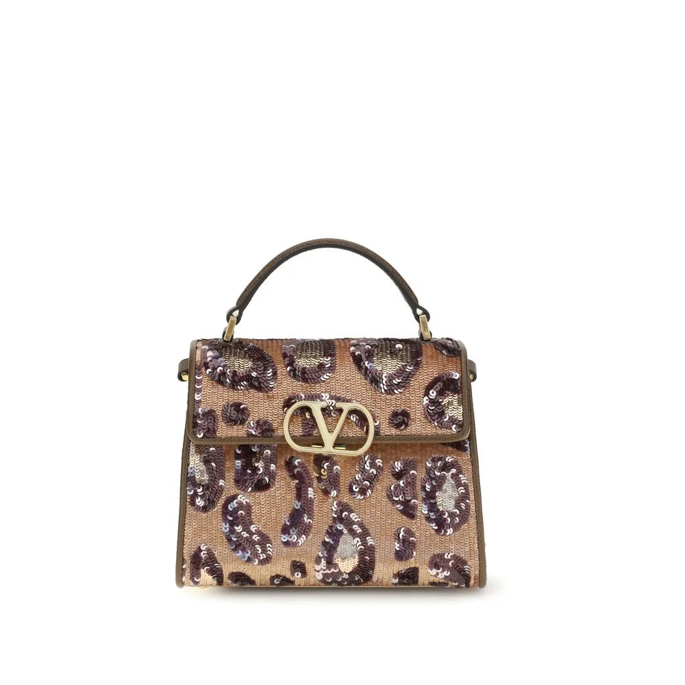 Valentino Garavani Multicolor Silk Shoulder Bag