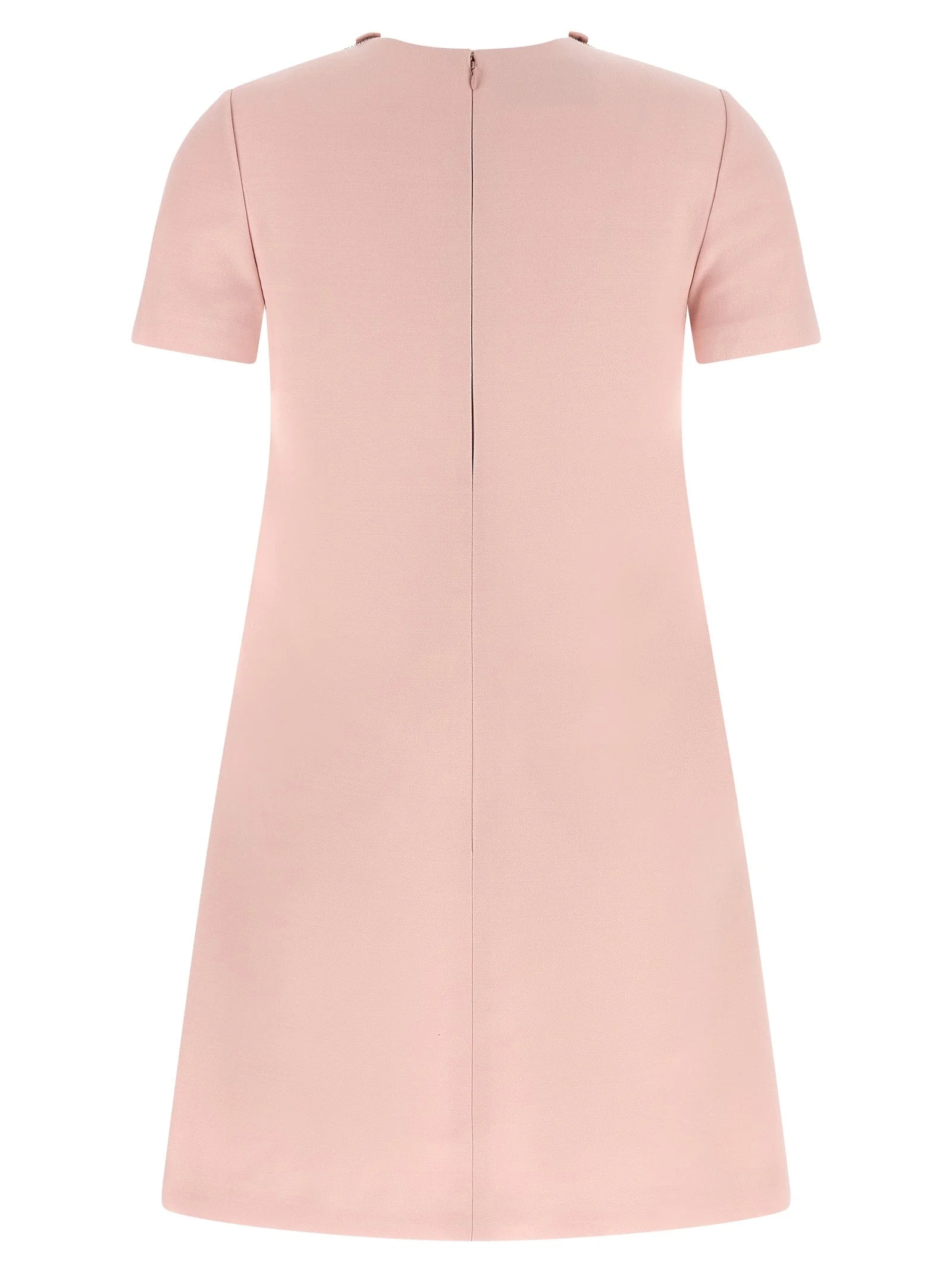 Valentino Garavani Multicolor Virgin Wool Short Dress