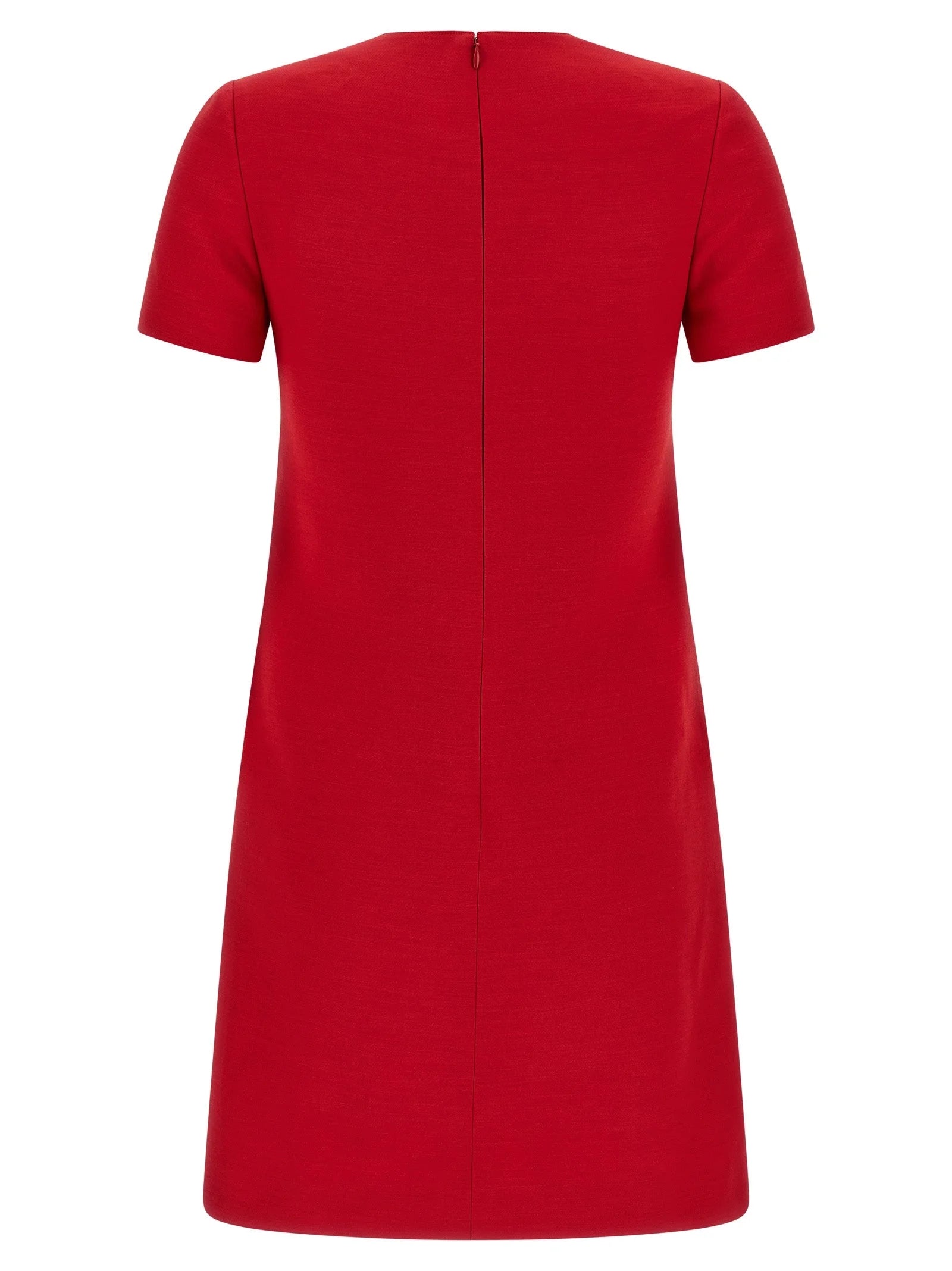 Valentino Garavani Multicolor Virgin Wool Short Dress - IT38