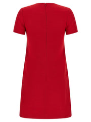 Valentino Garavani Multicolor Virgin Wool Short Dress - IT38