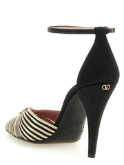 Valentino Garavani Multicolor Viscose High Heel Pumps - EU39/US9