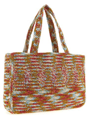 Valentino Garavani Multicolor Viscose Tote Bag