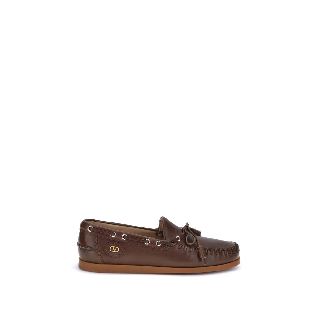 Valentino Garavani Palm Avenue Boat Loafers - Flats