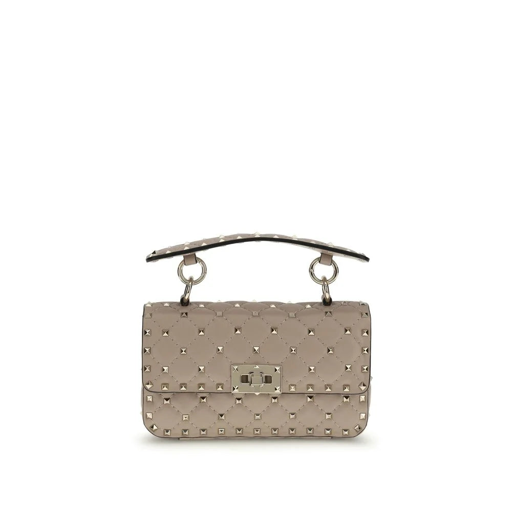 Valentino Garavani Pink Calf Leather Bos Taurus Handbag