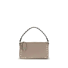 Valentino Garavani Pink Calf Leather Bos Taurus Shoulder Bag