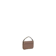 Valentino Garavani Pink Calf Leather Bos Taurus Shoulder Bag