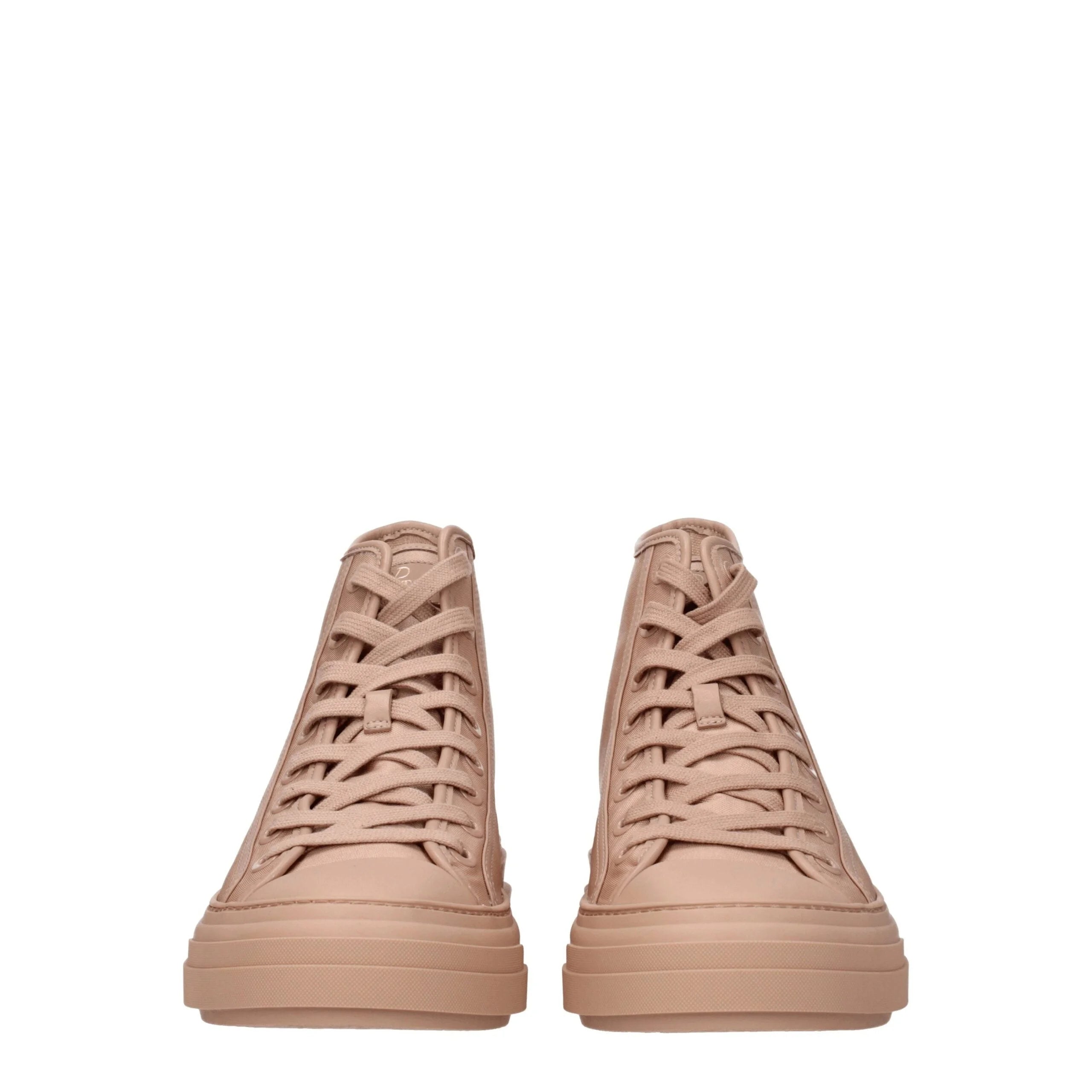 Valentino Garavani Pink Fabric High Tops