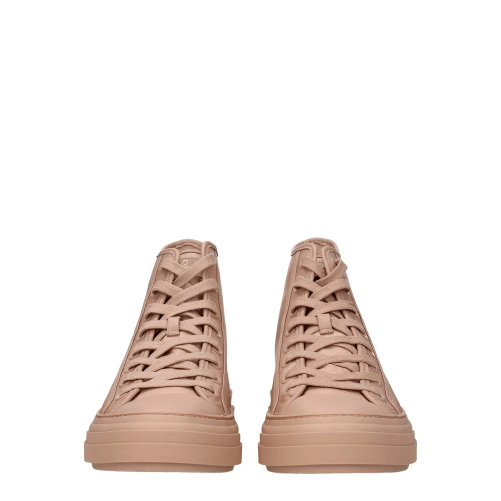 Valentino Garavani Pink Fabric High Tops