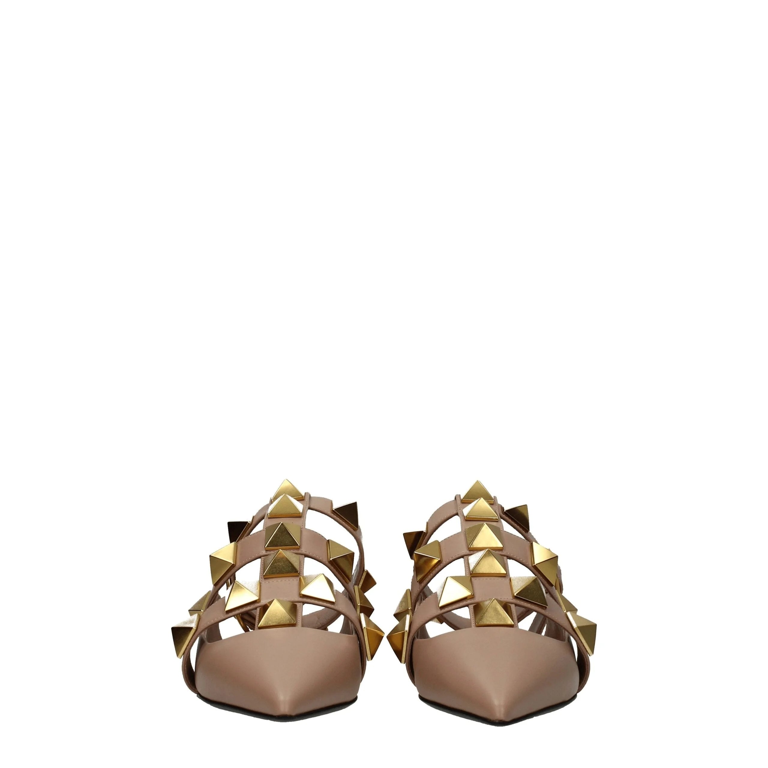 Valentino Garavani Pink Leather Sandals - EU36.5/US6.5