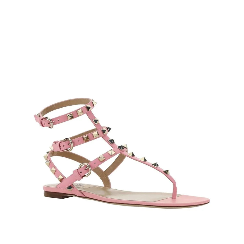 Valentino Garavani Rockstud Flip-Flop Sandals - EU35/US5 - Sandals