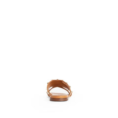 Valentino Garavani Rockstud Leather Flat Sandals - EU36.5/US6.5 - Sandals