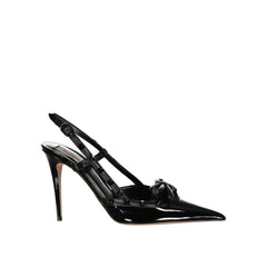Valentino Garavani Rockstud Leather Slingback Pumps - EU41/US11 - Heels