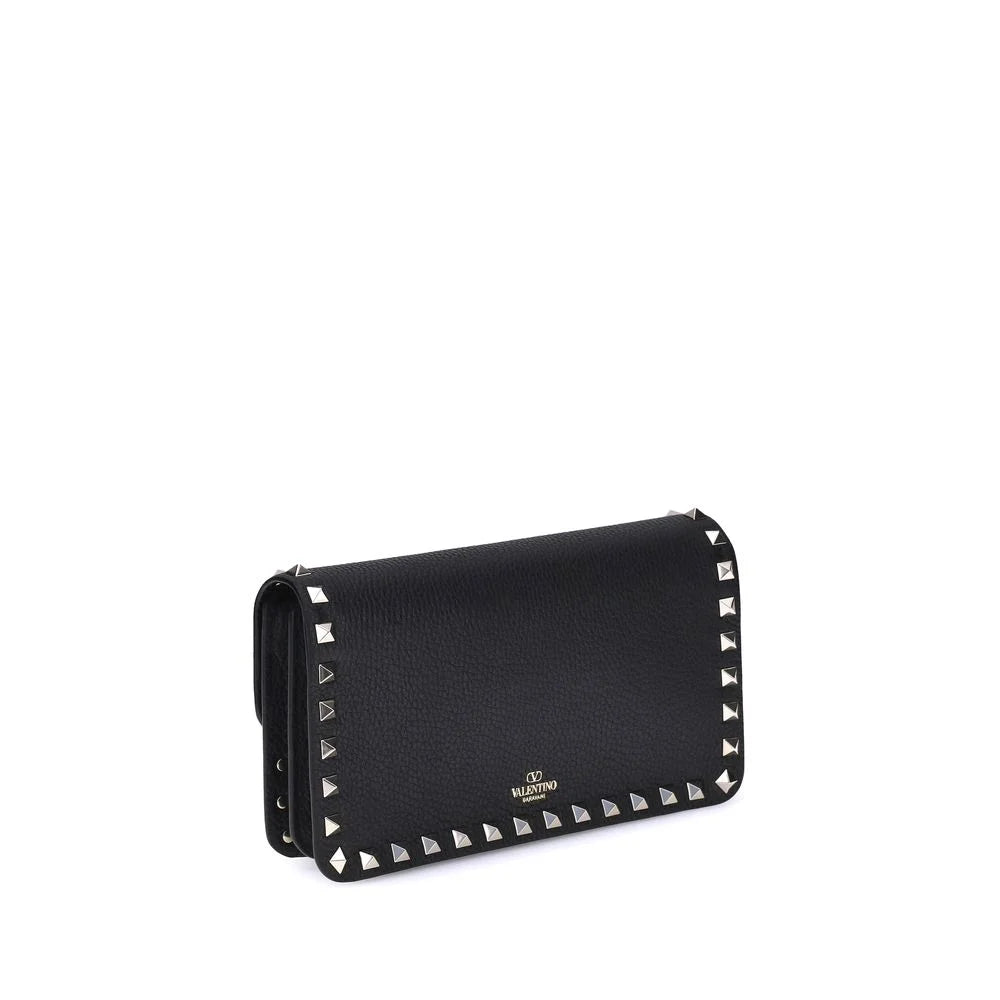 Valentino Garavani Rockstud Pochette with chain - Clutch Bags