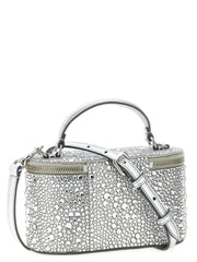 Valentino Garavani Silver Viscose Handbag