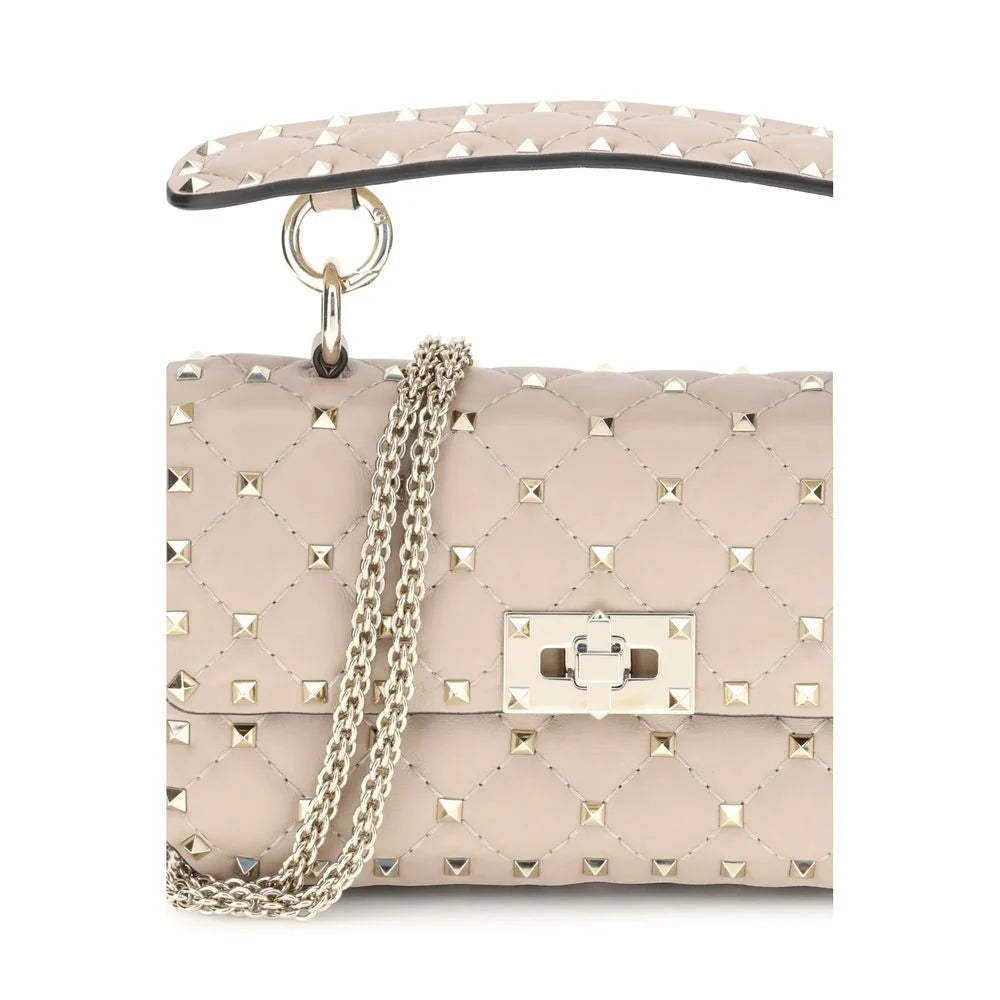 Valentino Garavani Small Leather Rockstud Spike Handbag - Shoulder Bags