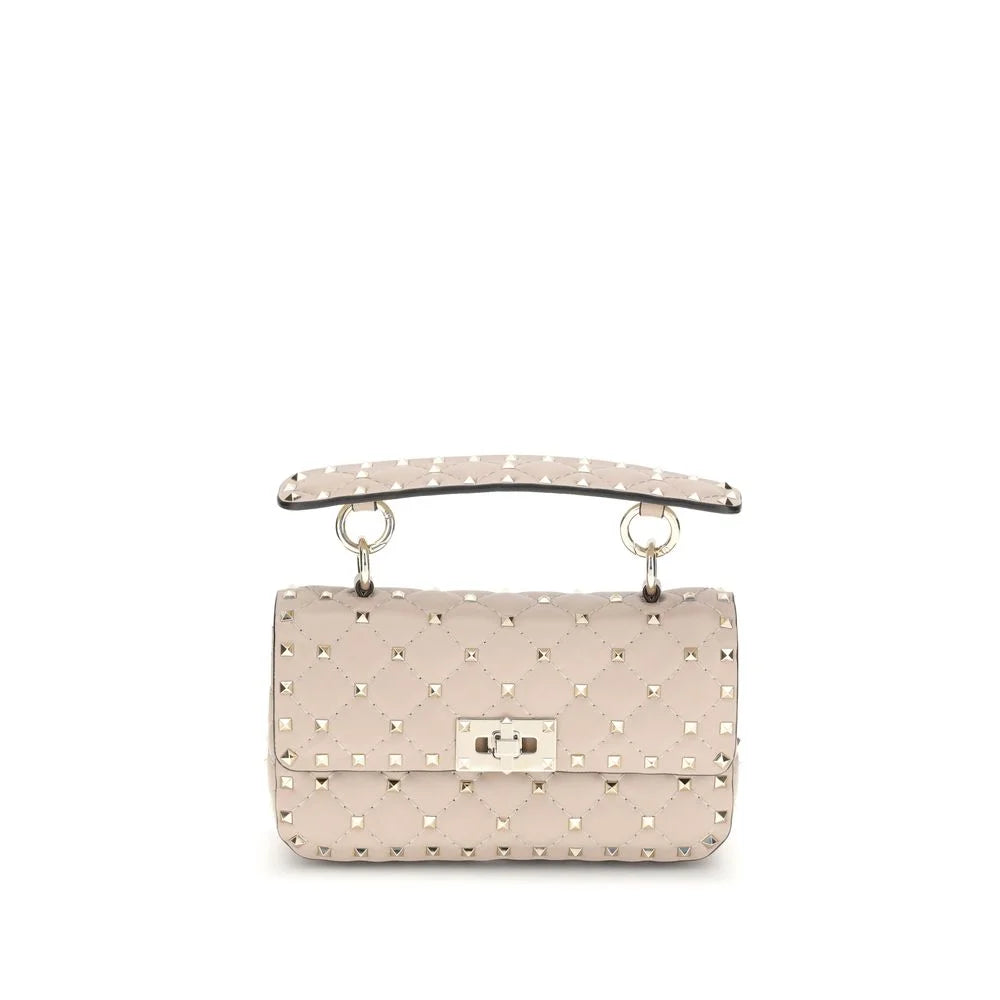 Valentino Garavani Small Leather Rockstud Spike Handbag - Shoulder Bags