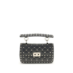 Valentino Garavani Small Leather Rockstud Spike Handbag - Shoulder Bags