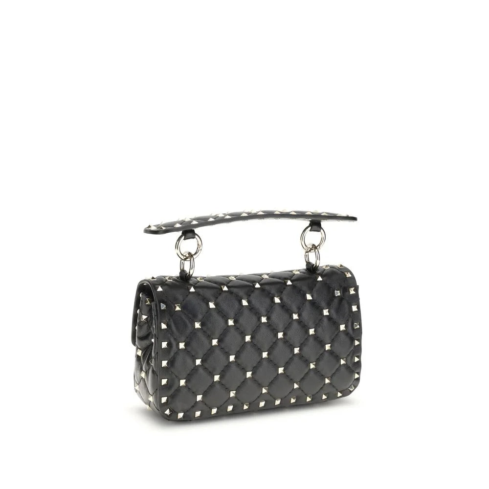Valentino Garavani Small Leather Rockstud Spike Handbag - Shoulder Bags