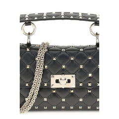 Valentino Garavani Small Leather Rockstud Spike Handbag - Shoulder Bags